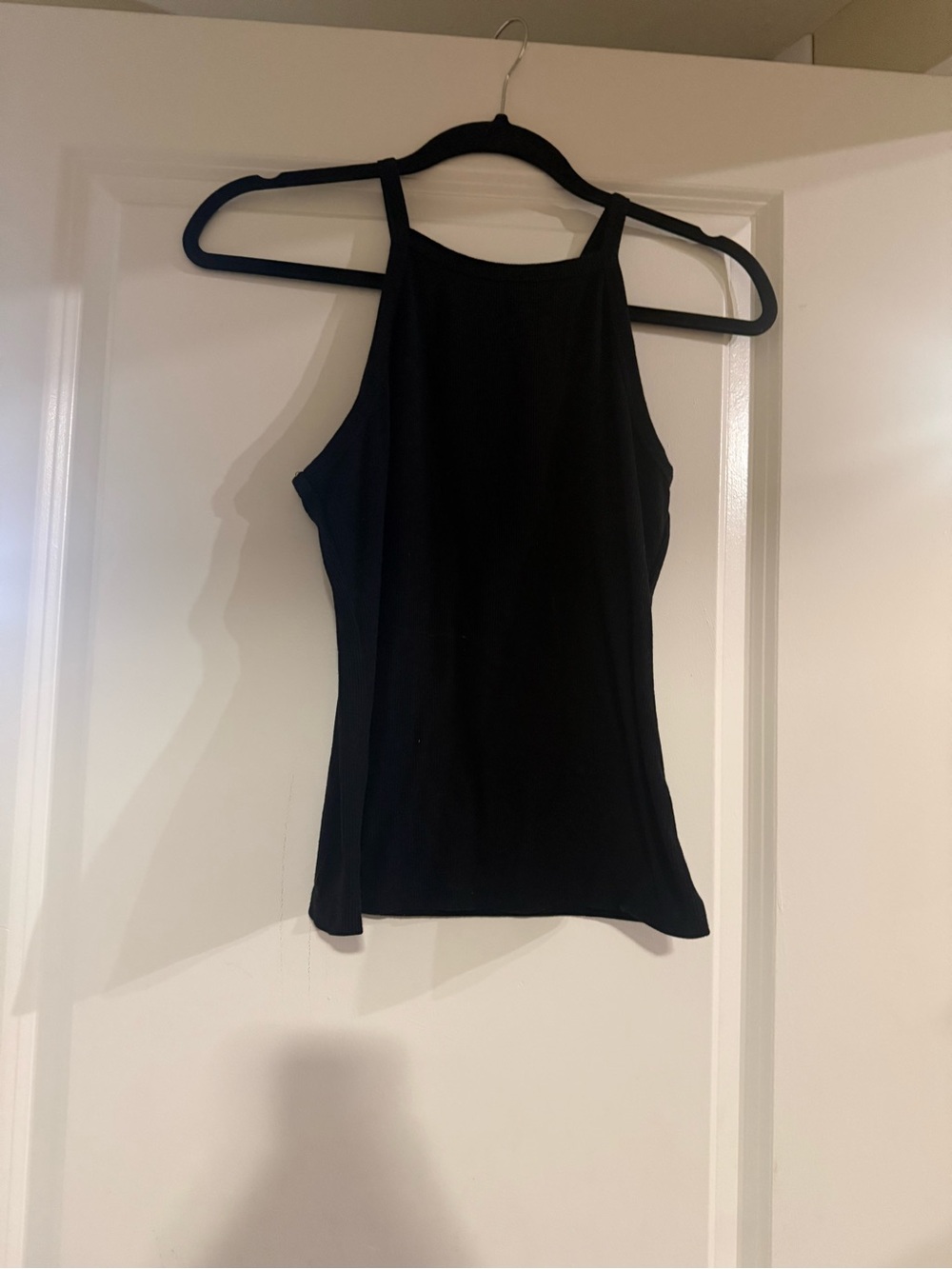 Black High-Neck Women’s Tank Top